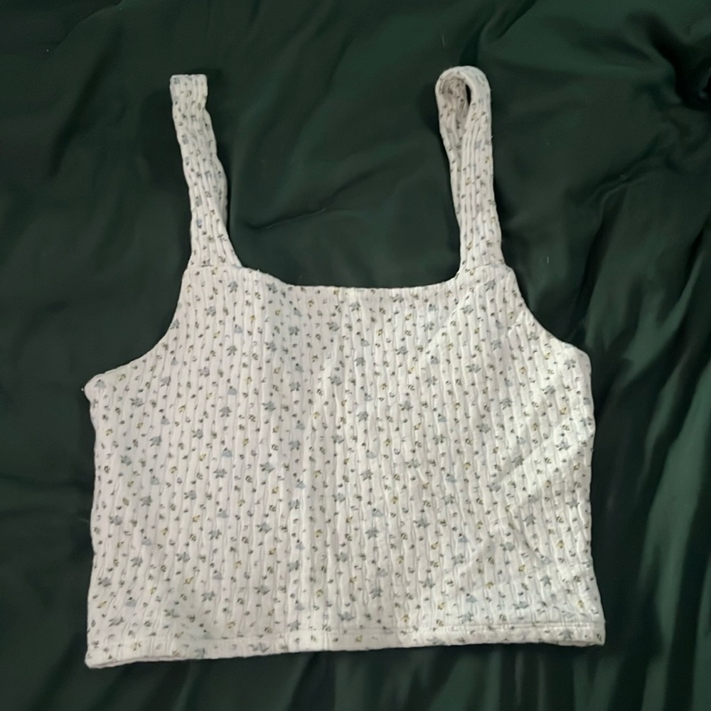 American Eagle floral tank top size xs